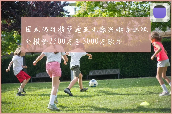 国米仍对穆萨迪亚比感兴趣吉达联合报价2500万至3000万欧元